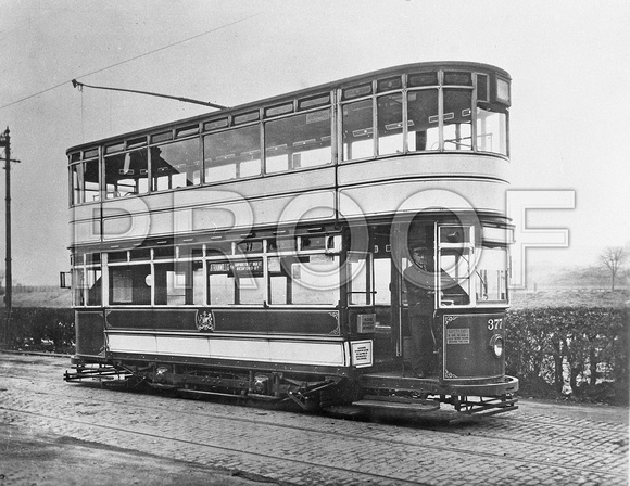Belfast tram 377