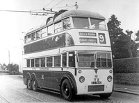 EZ 7890 Belfast Crpn trolleybus T2 AEC 664T Harkness