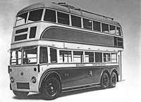 Belfast Crpn trolleybus T5 Daimler CTM6 Harkness