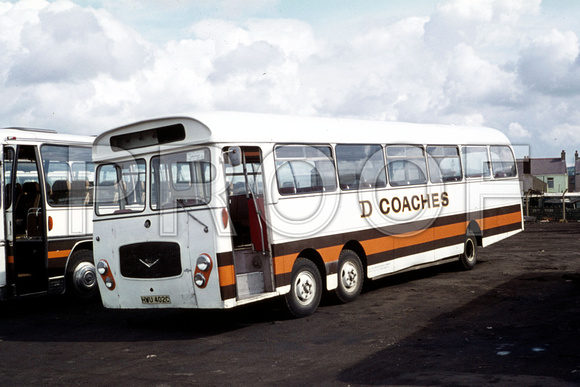 HWU 402C D Coaches Bedford VAL 14 Duple Midland