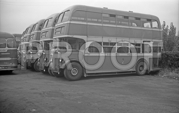 BG 9677 Birkenhead Crprn 125 Leyland PD1 Massey as sold to Barton