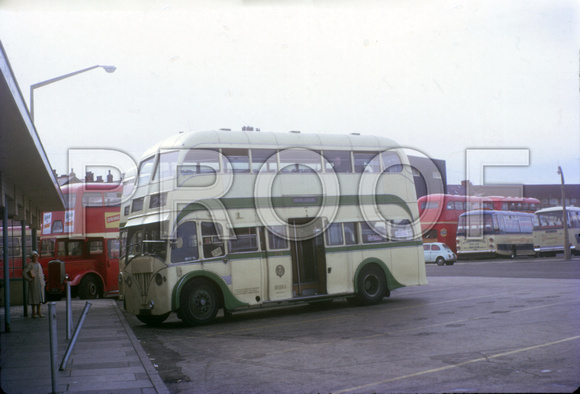 Blackpool Leyland PD with Burlingham bodywork in 1967
