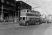 FZ 7837 Belfast Corporation 52 trolleybus 40 AEC 664T Harkness
