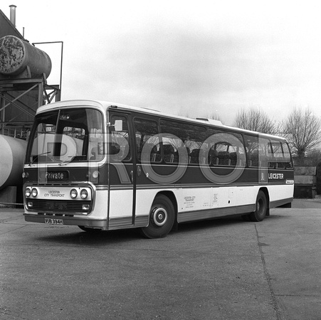 VUB 394H Leicester City Transport.