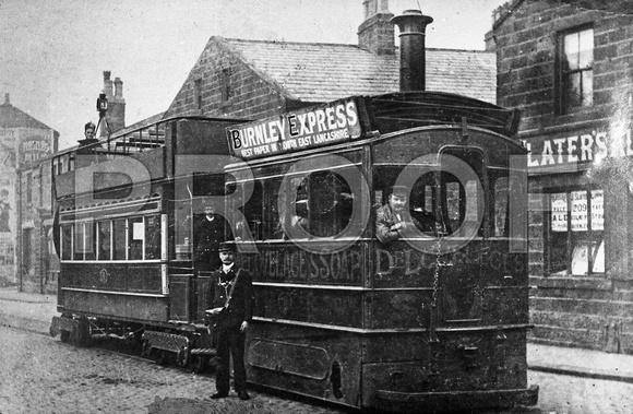 Burnley & District Tramways Steam Tram