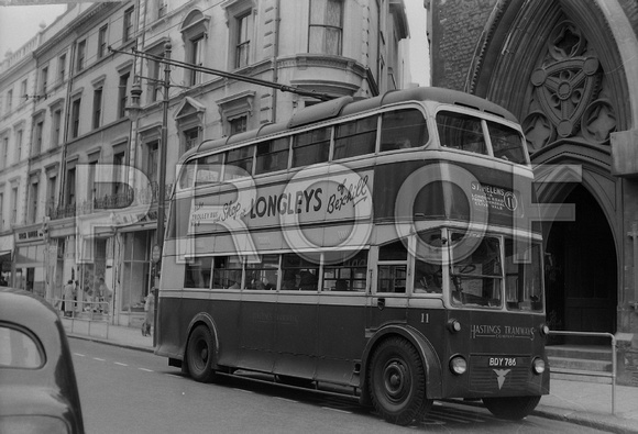 BDY 786 Hastings Tramways 11