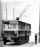 EK 3987 Wigan Corporation trolleybus 1