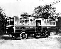 EK 3968 Wigan Corporation trolleybus