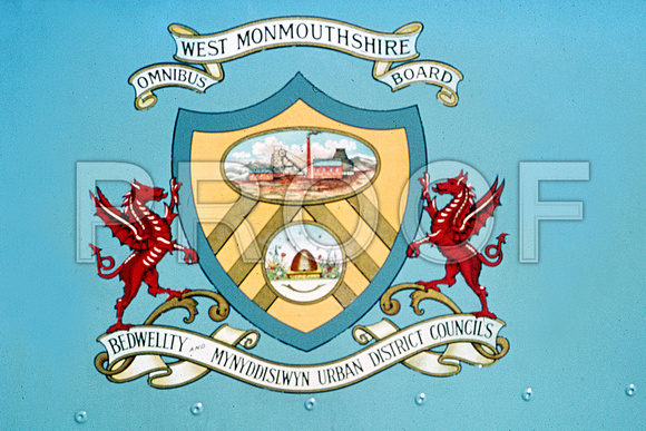 West Monmouthshire Omnibus Board crest