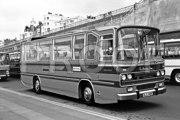 GLG 146K Bostock 26 Bedford YRQ  Caetano Brighton 1972 Coach Rally