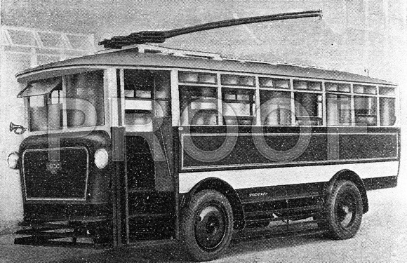 Leeds trolleybus NW 9583