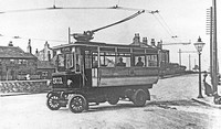 Leeds trolleybus 501
