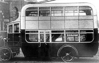 Leeds trolleybus 513 NW 5550 RM C24957