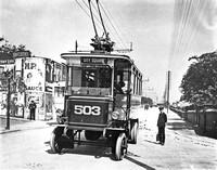 Leeds trolleybus 503