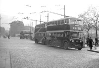 JVU 711 Manchester Corporation trolleybus 1204