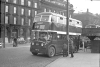 JVU 712 Manchester Corporation trolleybus 1205