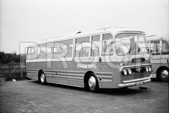 JRwly6074 RVB412E Essex Coachways AEC Reliance Plaxton (Galleon Tours)