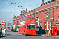 ONE 708 Manchester Corporation troleybus 1308