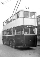 UK 8341 BCT trolleybus 18  Guy 6 wheel Guy