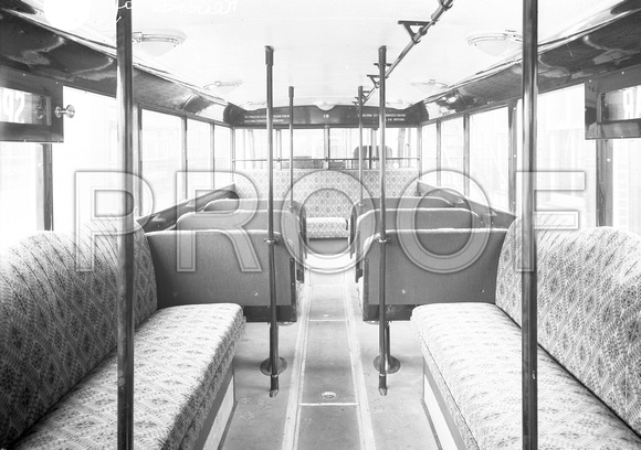 UK 8341 BCT trolleybus 18 lower deck forward