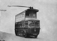 ON 2826 BCT trolleybus 15 AEC 604 Short
