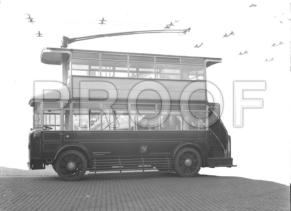 OK 4826 BCT trolleybus 4 Railess Roe