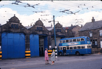 DKY 736 Bradford trolleybus