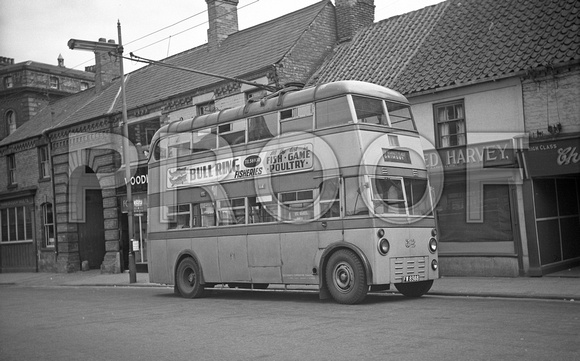 FW 8988 Cleethorpes Crpn trolleybus AEC