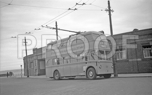 HBE 541 Cleethorpes Crpn trolleybus