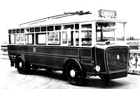 BU 3854 Oldham trolleybus 2 Railless Short