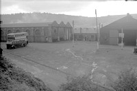 Pontypridd UDC yard with 3 axle trolley bus