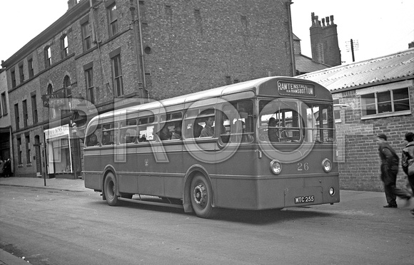 MTC 255 Ramsbottom UDC 26 Leyland Royal Tiger Roe