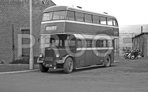 HTF 818 Ramsbottom UDC 23 Leyland PD2 Leyland