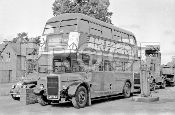 LYF 150 ex London Transport Leyland 7RT @ Bird's