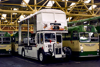 UHY 390 Bristol Omnibus 8342 Bristol KSW6G ECW Carnival Bus in Weston super Mare Depot 929 AHY 2939