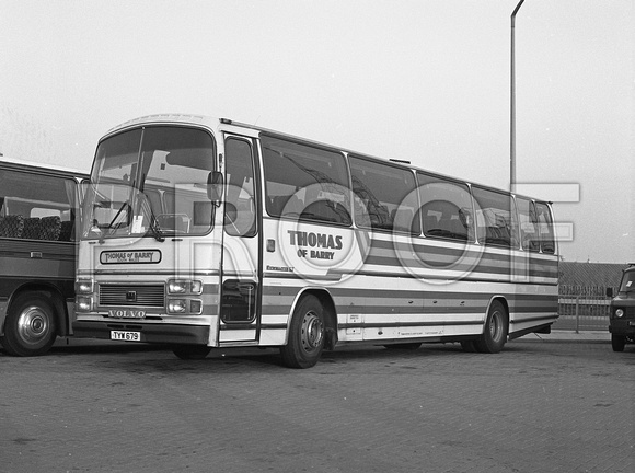 TYW 679 Thomas, Barry Volvo B10M Plaxton