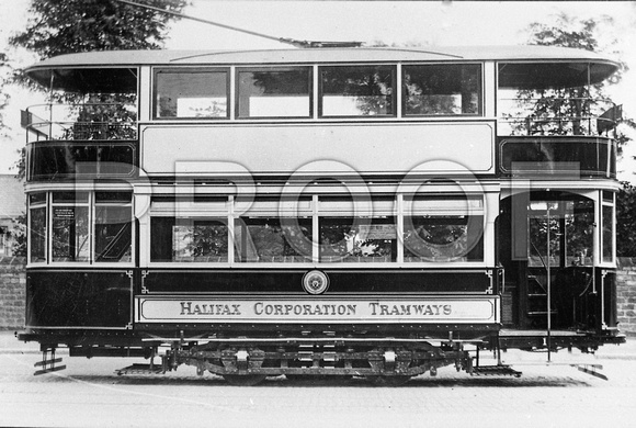 Halifax tram 1-4 Peckham cantilever Milnes