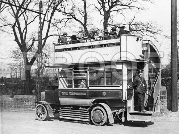 WR 6852 Cedes -Stoll Dodson (Allen type) body demonstrator in Hove livery  @ Keighley