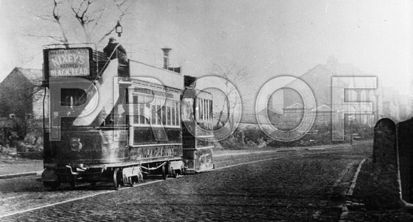 Burnley & District Tramways Steam Tram 6.