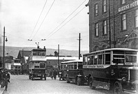 WT 4517 Keighley Crpn Leyland HGH6 Leyland WU 5321 42 Guy BB Guy WU 2587 K 17 Straker-Clough Brush