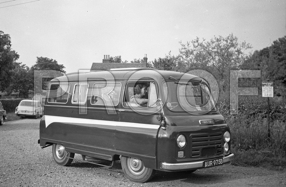 AUR 975B Knightswood Watford Austin Minibus