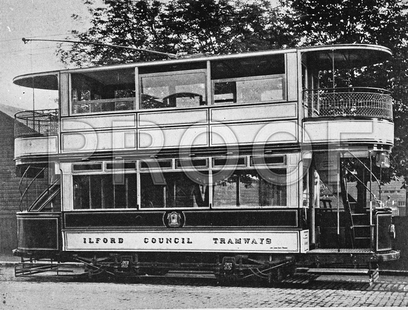 Ilford ﻿Corporation Tramways 1-16