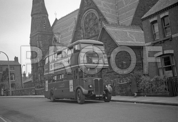 BXD 482 Lloyd 6 AEC Regent.