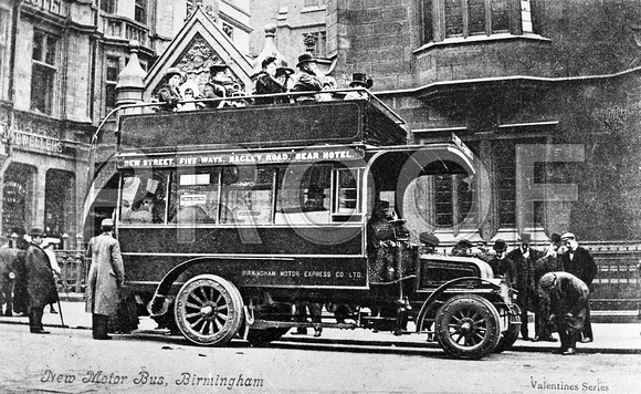 Birmingham Motor Express Co 1901