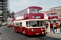 Cardiff Corporation buses 1964 0nwards