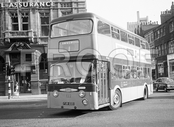 FUB 122D Leeds 122 Daimler Fleetline Roe