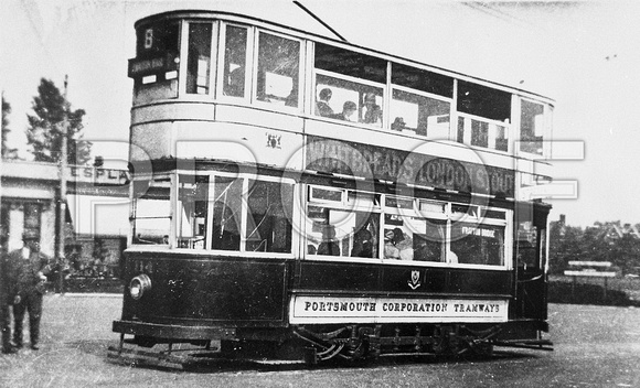 Portsmouth tram 114.
