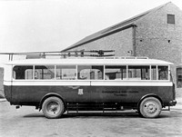 RM C4185. RA 18-- Chesterfield Crpn trolleybus Straker-Clough Reeve & Kenning