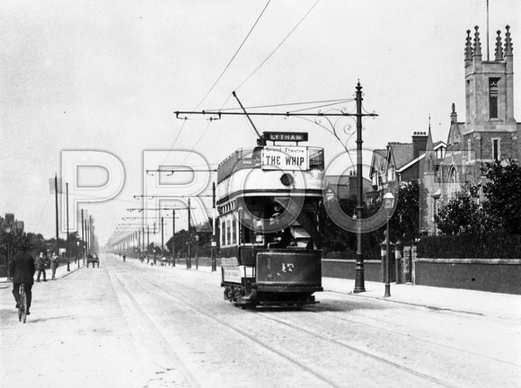 Lytham St Annes tram 17