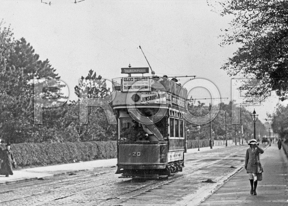 Lytham St Annes tram 20